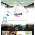 Langma LED Light Bulb E27 Bluetooth Speaker 2 IN 1 Portable Wireless Music Smart Colorful RGB Bubble Ball Lamp With App Control